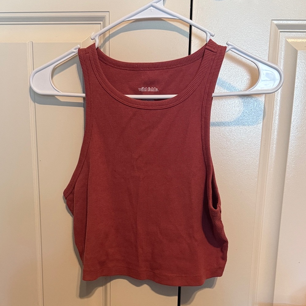 Wild Fable Women's Terracotta Tank Top